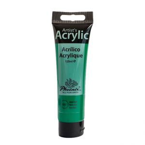 Farba akrylowa Phoenix 125ml, Zielona
